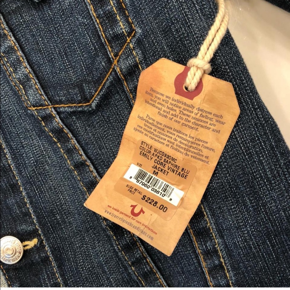 True Religion Denim  Emily Core  Vintage jacket
